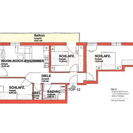 Panorama Das.schiller Apartamento *