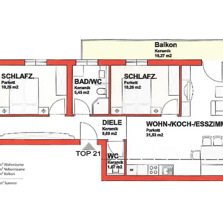 Panorama Das.schiller Apartamento *